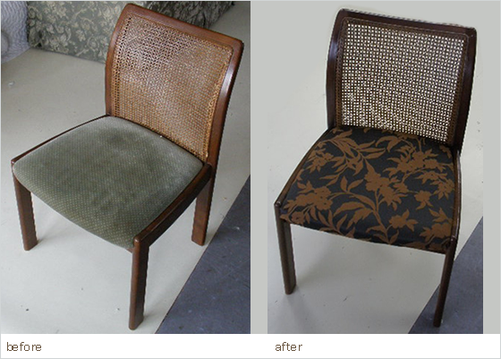 椅子（イス）の張替え実績